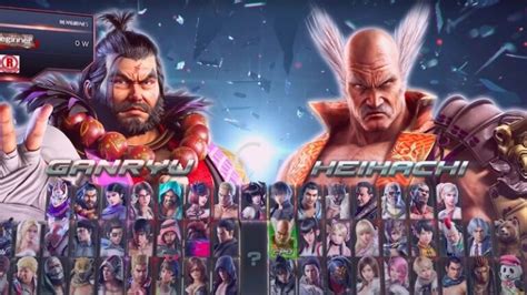 tekken leaked roster|Tekken 8 Roster Leaks Online